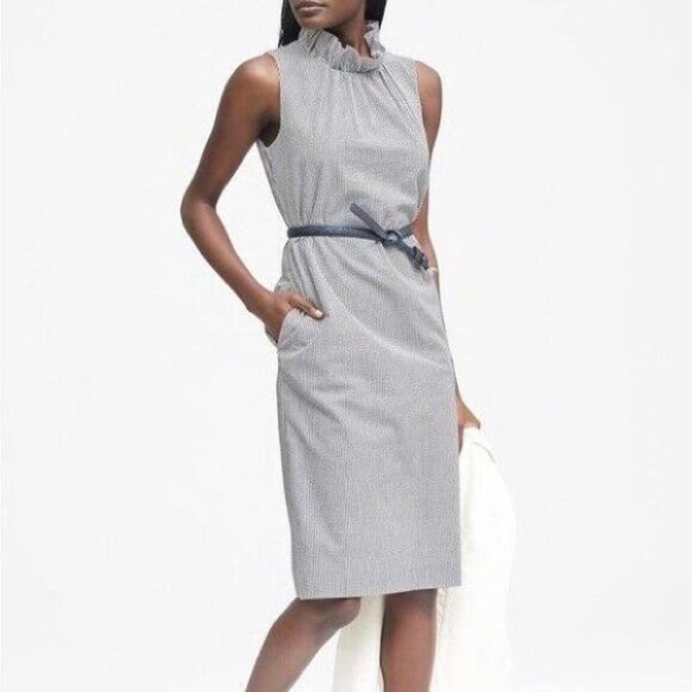 Banana Republic Seersucker Dress